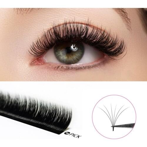 False Eyelash Extensions professional Mink Bloom Flare Eye Lashes supplies maquiagem cilios volume fan eye lashes wholesale