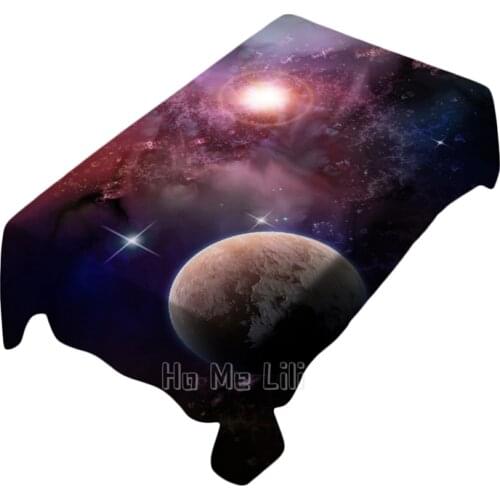 Beautiful Sky Universe Painting Pattern Tabletop Decoration Dining Room Bedroom Party Picnic