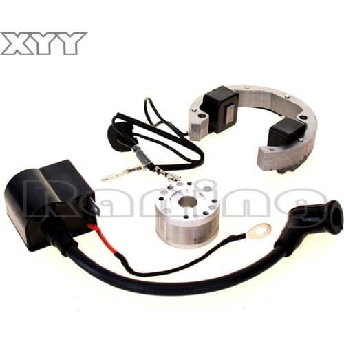 New Motorcycle Ignition Coil Magnetic coil Stator Flywheel For KTM 50 SX 50cc Pro Senior Junior SR JR K.T.M50 2001-2008