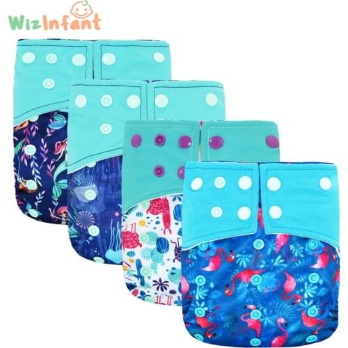 Baby suede cloth waterproof pocket diaper, washable breathable reusable nappy,S M& L adjustable, fit 5-15kg baby