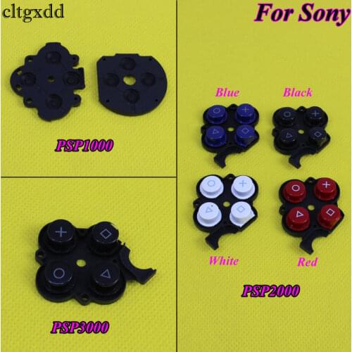 Cltgxdd Conductive Right Button Plastic Pads For Sony PSP2000 3000,Silicon Rubber Button Switch Conductive Pad for PSP 1000