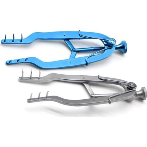 Titanium Stevenson Lacrimal SAC 3*3 tooth eyelid Retractor ophthalmic eye surgical instrument