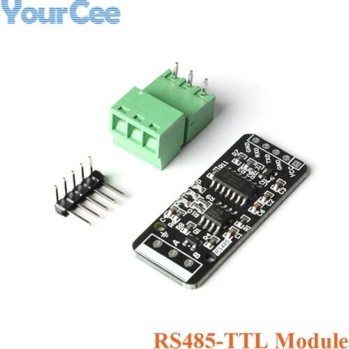 RS485 to TTL Convertor Board Module RS485 Level to TTL Level Serial LED Indicator Automatic Sending and Receiving