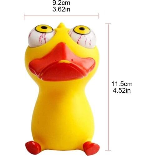 D7WF Hand Squeeze Fidget Set Educational Miniature Novelty Prank Trick Toy with Eyeball Bounce Out Anti-Anxiety Toy for Party