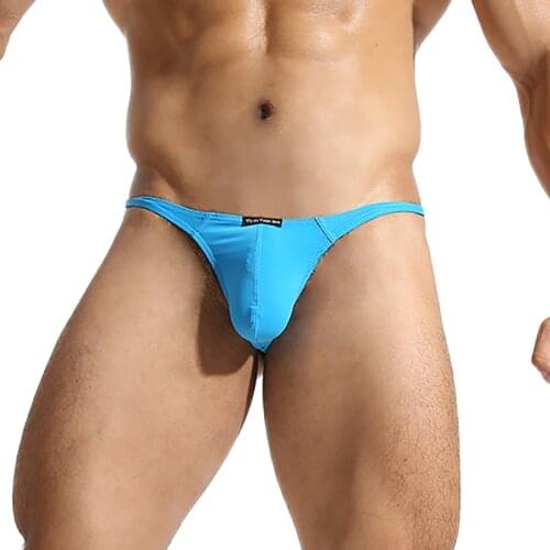 5PCS/Lots Sexy Men Underwear String Homme Thong G-string Jock Strap Exotic T-back Gay Panties Cueca Seamless Sissy Thongs Bikini