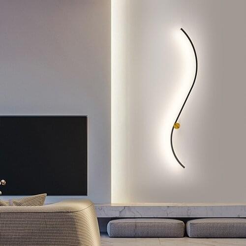 Nordic led wall lamp Creative wall light decor Living Room Background Light Bedroom Bedside Lamp Home Decor loft wall light