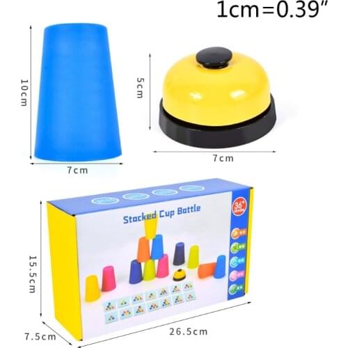 K1KC Sport Flying Racing Cup Speed Cups Educational Toys for Children Sport Stacking Cups Folding Cups for Kids Training