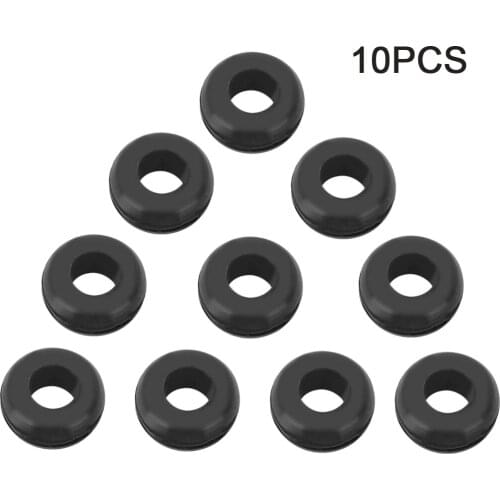 10Pcs Airlock Rubber Grommet Ring for Fermenter Lid Beer Brewing Retaining Ring Blanking Hole Wiring Set Tool Accessories