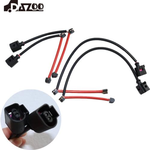 4 PCS Front 7L0907637 Rear 7L0907637C Brake Pads Sensor For Q7 P-ORSCHE C-AYENNE T-OUAREG Car Accessories