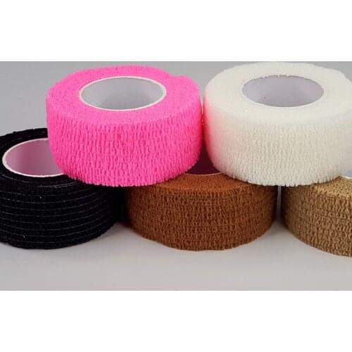 BD147 Best quality classical Self-adhesive Non-woven Fabrics Colorful Bandage For Sports Safety more 10colors