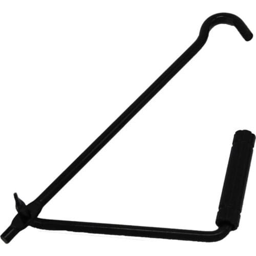 Car Foldable Hand Jack Rocker Universal Black Folding Handle Scissor Jack Rocker General Jacks Car Repair Tools Kit