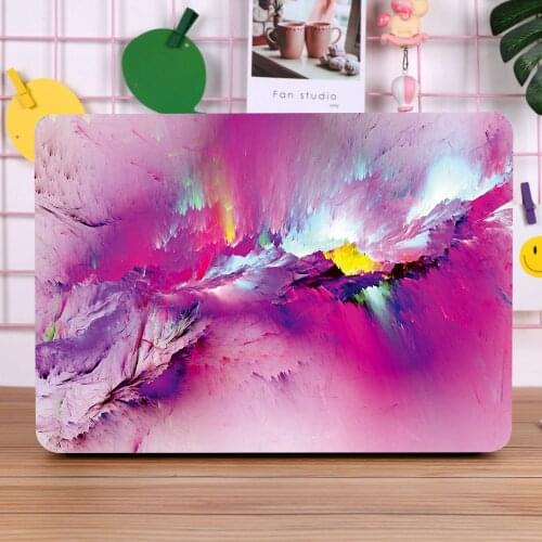 Laptop case cover+keyboard cover For Apple Macbook Air Pro Retina Touch Bar 11 12 13 15" inch A1932 A2159 A1990 Hard Shell Case