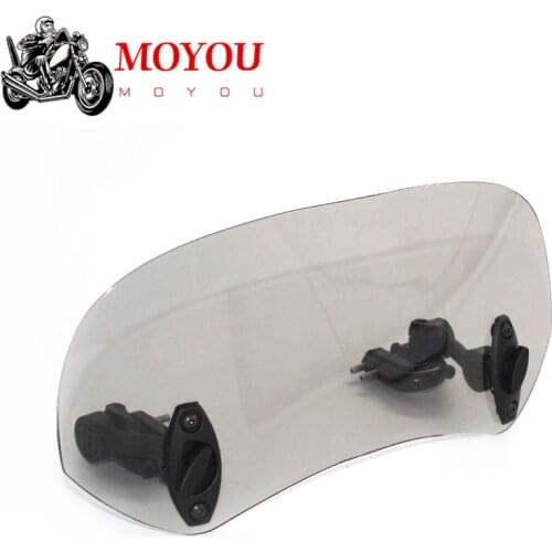 For SUZUKI SV650/S SV1000 DL650 DL1000 V-strom B-KING Adjustable Windscreen Windshield Extension Spoiler Wind Deflector Lockable