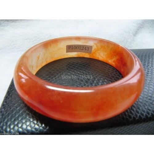 Xiuli 00471 FINE Chinese Orange Smooth Bangle / Size:59mm