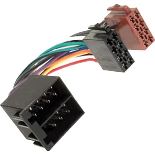 ISO Auto Stereo Car Radio Wiring Harness Cable Lead Adaptor for Smart Peugeot 406 Mercedes Sprinter Citroen Xsara Holden Viva