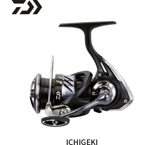 DAIWA ICHIGEKI Fishing Reels Spinning reel No Gap Max Drag 12Kg Professional Wheel Metal Spool 4BB 5.1/5.2/5.3/6.2Gear Ratio
