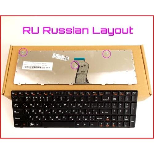 New Keyboard RU Russian Version for LENOVO IdeaPad G560A G560L G560 G 560 G565 0679 Laptop With Frame