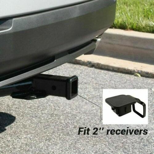 Trailer Tow Hitch Receiver Cover Plug Dust Cap 2"Car Rubber Plug Cap Protector Insert For Nissan Honda