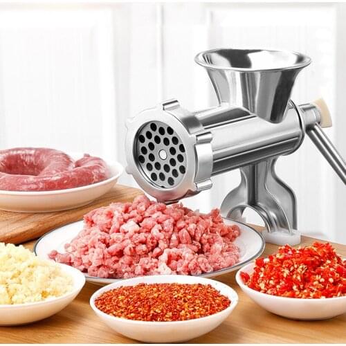 Multifunctional meat grinder Sausage maker Aluminum alloy household manual sausage filler Table Hand Crank Kitchen Tools