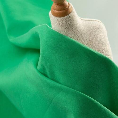 Fashion 2020 Thin Solid Cotton Fabric Woven Plain Sewing Material Lining Tissue 50*145cm W300212