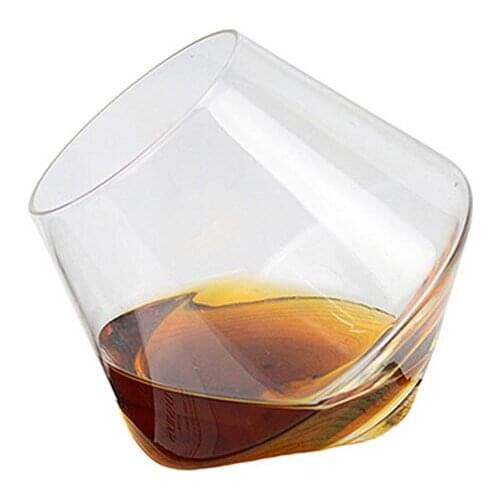 Pack of 6 400ML Wine Glass Whiskey Glasses Drinking Tumbler Rum Wine Cup Glass TB Sale