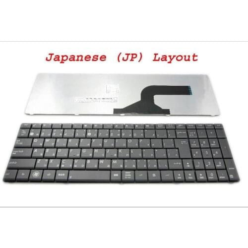 New JP Japan Laptop keyboard for Asus X53 X54H k53 A53 N53 N60 N61 N71 N73S N73J n73jf P52 P52F P53S X53S A52J X55V X54HR X54HY