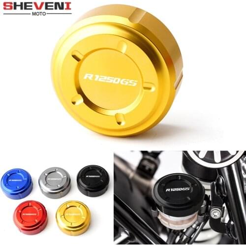 2021 New For BMW R1250GS 2018 2019 2020 R1250 GS Adventure Rear Brake Fluid Reservoir Cover Cap cnc aluminum motorbike R1250 GSA