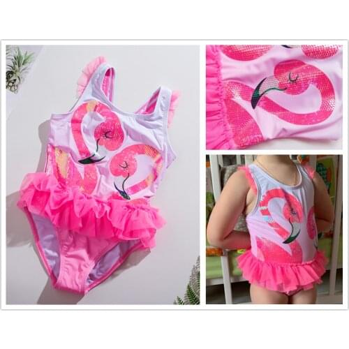 New 2021 Girls Swimsuit Children Swimwear Kids Swimsuit Girls swimming dress One Piece Swimsuit Bathing Suit Beachwear-SW332mix