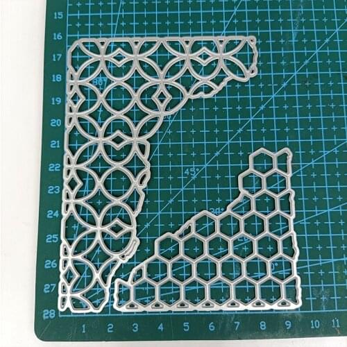 Hollow Net Dies Scrapbooking New Arrival 2021 Metal Cutting Dies Christmas Card Making Supplies Stencils For Decoration