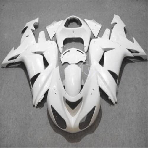 Custom Fairing for KAWASAKI NINJA ZX10R 06-07 ZX 10R 06 07 ZX-10R 10 R 2006 2007 full white Fairing Kits