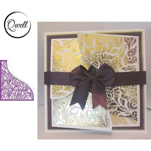 QWELL Lace Frame Metal Cutting Dies for Scrapbooking and Card Making Paper Embossing Craft New 2019 die cuts
