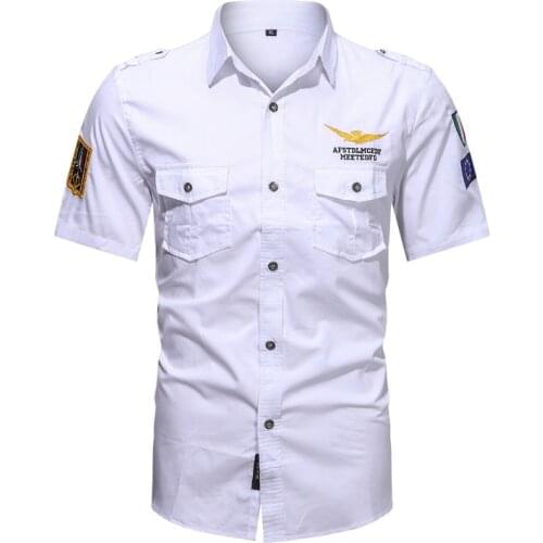 Ymwmhu 6XL Cotton Men Shirt Short Sleeve White Moto&biker Style Summer Fashion Clothes Streetwear Shirt for Man Tshirt Plus Size