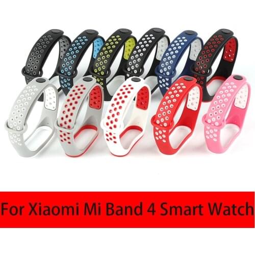 Waterproof Breathable Belt For Xiaomi Mi Band 4 Smart Watch Wrist M4 Bracelet For Xiaomi Miband 4 Miband Strap Replacement