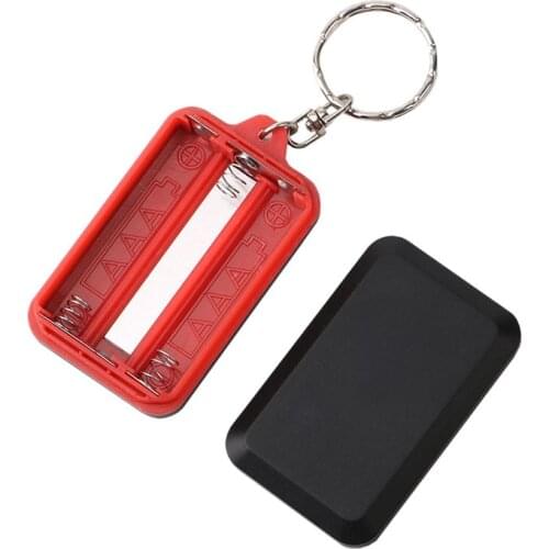 1PCS Mini LED Flashlight Keychain Portable Keyring Light Torch Key Chain 45 3 Modes Emergency Camping Lamp Backpack Light