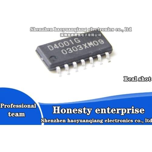 1pcs Genuine original D4001G UPD4001G UPD4001BG patch SOP-14 integrated circuit chip