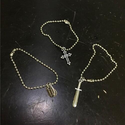 3 Styles 1/6 Scale Wolverin Logans Dogtag Cross Necklace Models for 12 Inches Action Figures Accessories