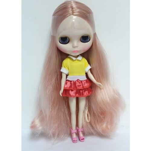 Free Shipping Top discount 4 COLORS BIG EYES DIY Nude Blyth Doll item NO. 52 Doll limited gift special price cheap offer toy