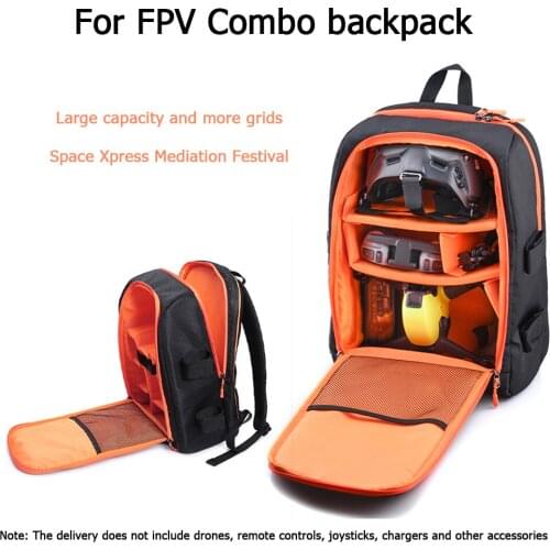Portable Case Electronic Equipment Accessory Carrying Backpack Large Capacity for DJI FPV Combo Drone Accessories