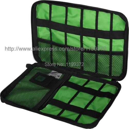 100pcs New Data Cable Practical Earphone Little Things Wire Storage Bag Power Line Organizer electric Flash Disk Case Bags