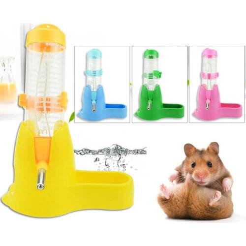 80/120ml Hamster Rabbit Squirrel Feeding Bottle Drinking Water Feeder Pet Supply rabbit accessories bebedero conejo