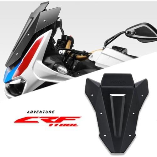 For HONDA CRF1100L CRF 1100 L Adventure Sports CRF1100L Adv Windshield Motorcycle Aluminum Windscreen Windshield Upper Deflector