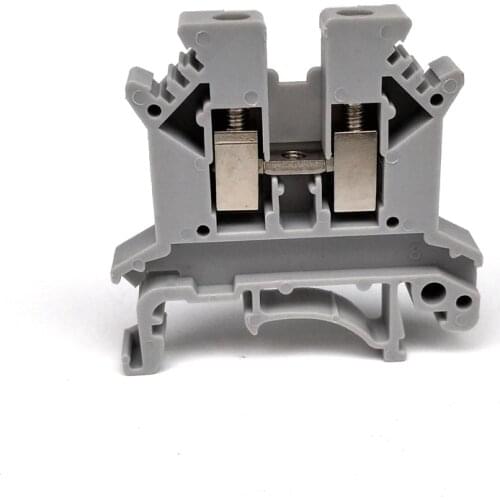 100Pcs/Lot DIN Rail Terminal Block UK-2.5B