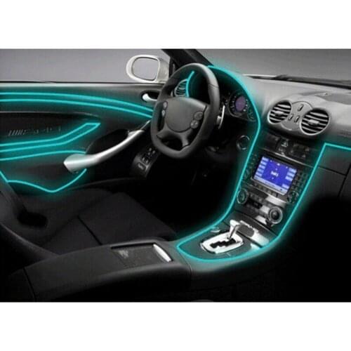 Lamp Fiber Optic Light Plastic Decoration Home Side Glow Transparent 3mm 500CM