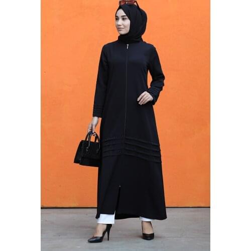 Minahill Stone Printed Ferace 8080-01 Black 8080-01