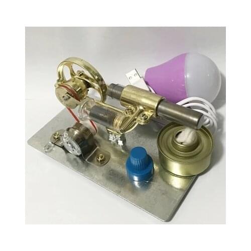 Miniature Stirling engine model Physics Educational Toy Teaching Resources Science Experiment Kit