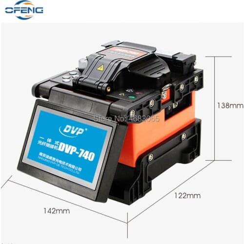 Multi-language English, Russian, Spanish, German, French, KoreaArc Fiber Optic Fusion Splicer DVP-740 FTTX/FTTH Splicing Machine