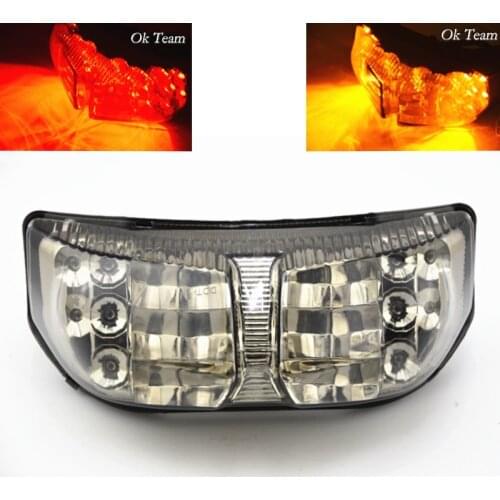 Motorcycle Integrated LED Brake Tail Light Turn Signals for FZ1 06-12 turn lights Free Shipping Motorcycl