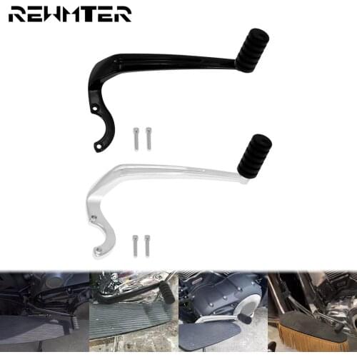 Motorcycle Black/Chrome Heel Shifter Lever With Peg For Indian Springfield 16-20 Challenger Limited Dark Horse Vintage 2020-2021