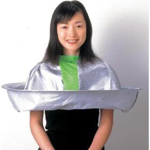 3D Waterproof Haircut Apron Adult Hair Cutting Cape Gown Barber Styling Salon Hairdressing Shampoo Bib Cloak