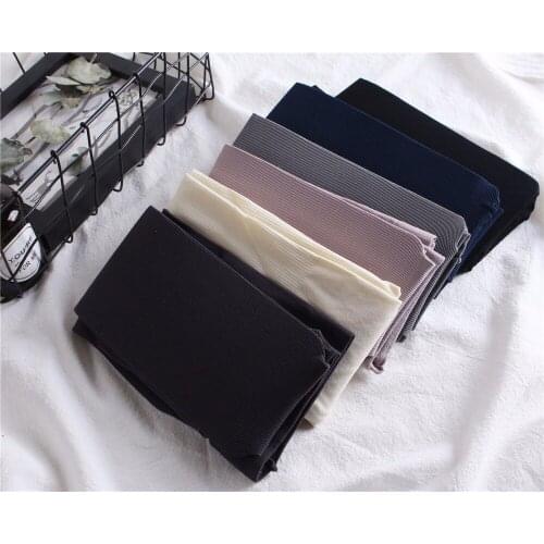 Womens Sexy Footed Thick Opaque Pantyhose Stretch 80D Long Soft Autumn Winter Nylon Tights Stripe Stockings